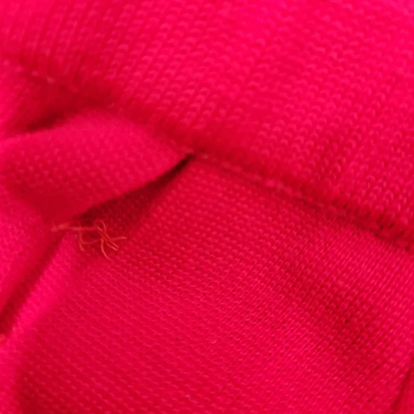 Vintage 1960s Sebastian Red Belted Jacket and Pant Suit With Gold Buttons Set - Picture 11 of 16